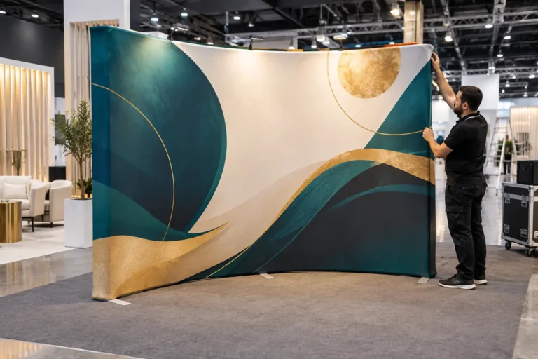 Fabric Popup Display