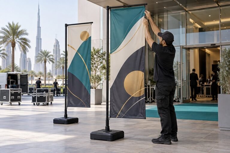 L Shape Flag