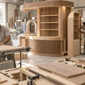 Custom Wooden Fabrication and Joinery Services in Dubai